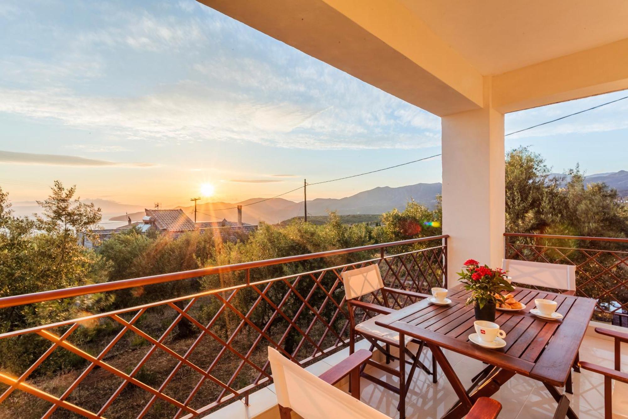 Villa Armonia, Sunset View And Relaxing Beach Vibe Proástion Екстериор снимка
