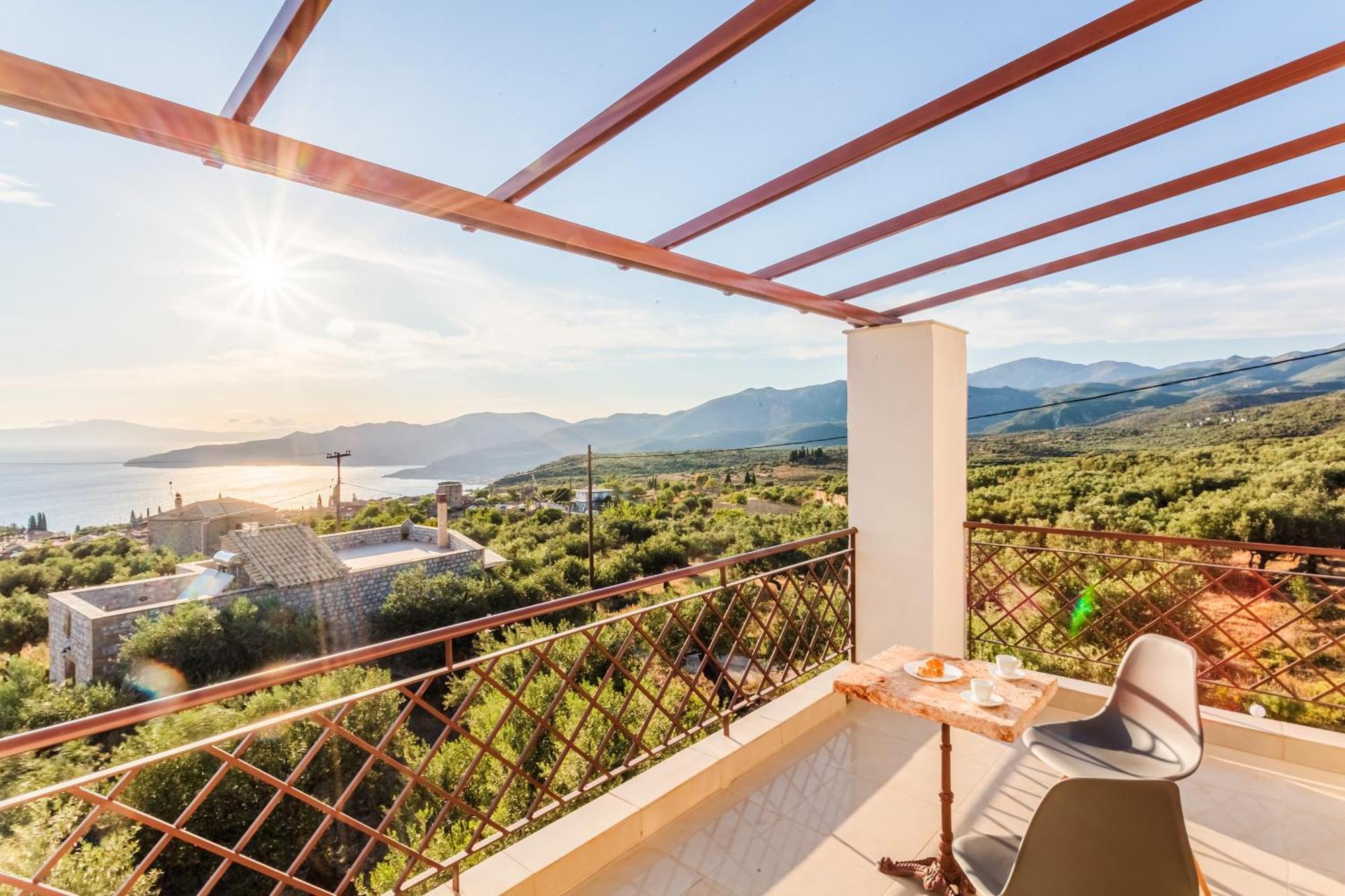 Villa Armonia, Sunset View And Relaxing Beach Vibe Proástion Екстериор снимка