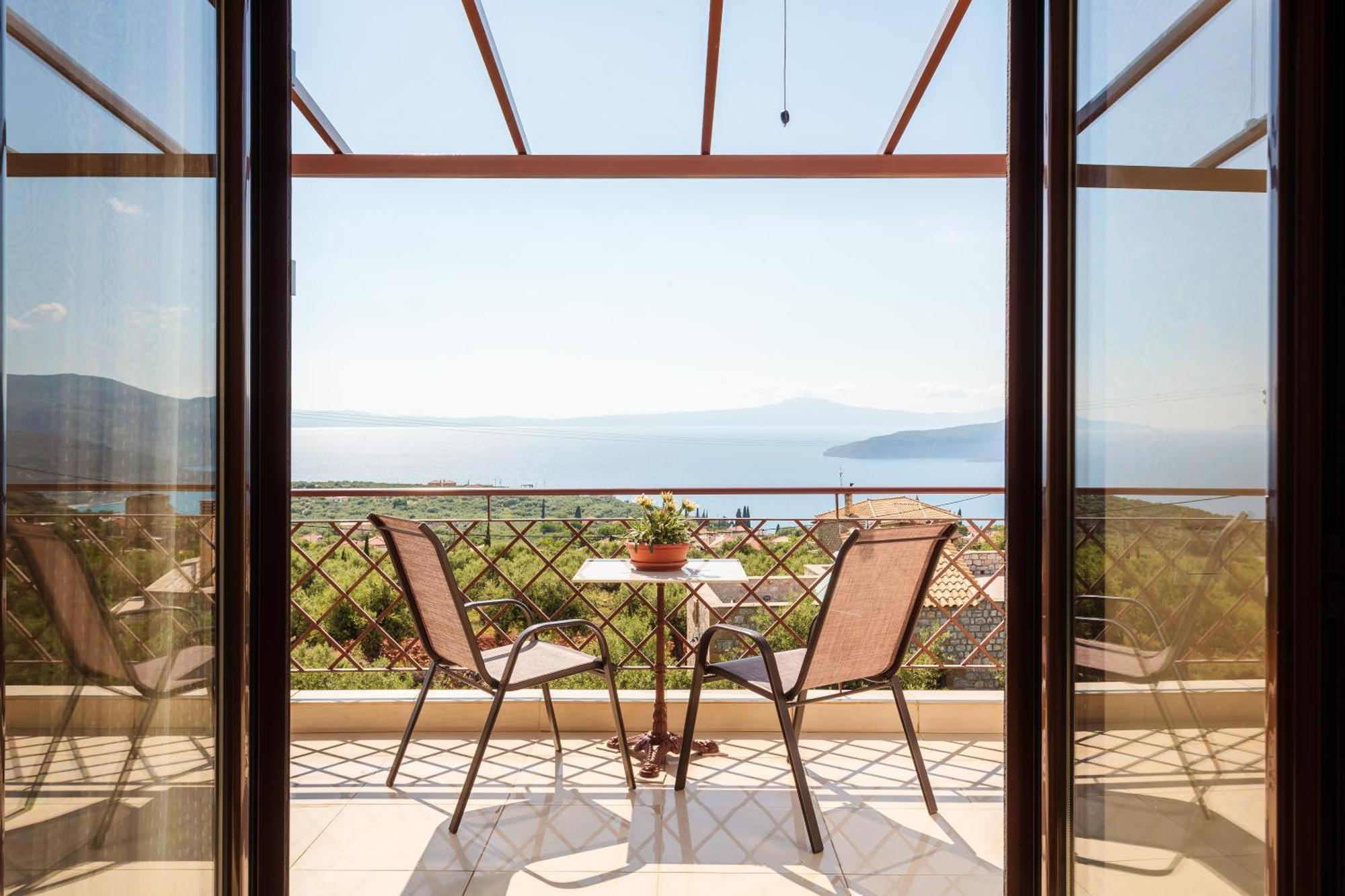 Villa Armonia, Sunset View And Relaxing Beach Vibe Proástion Екстериор снимка
