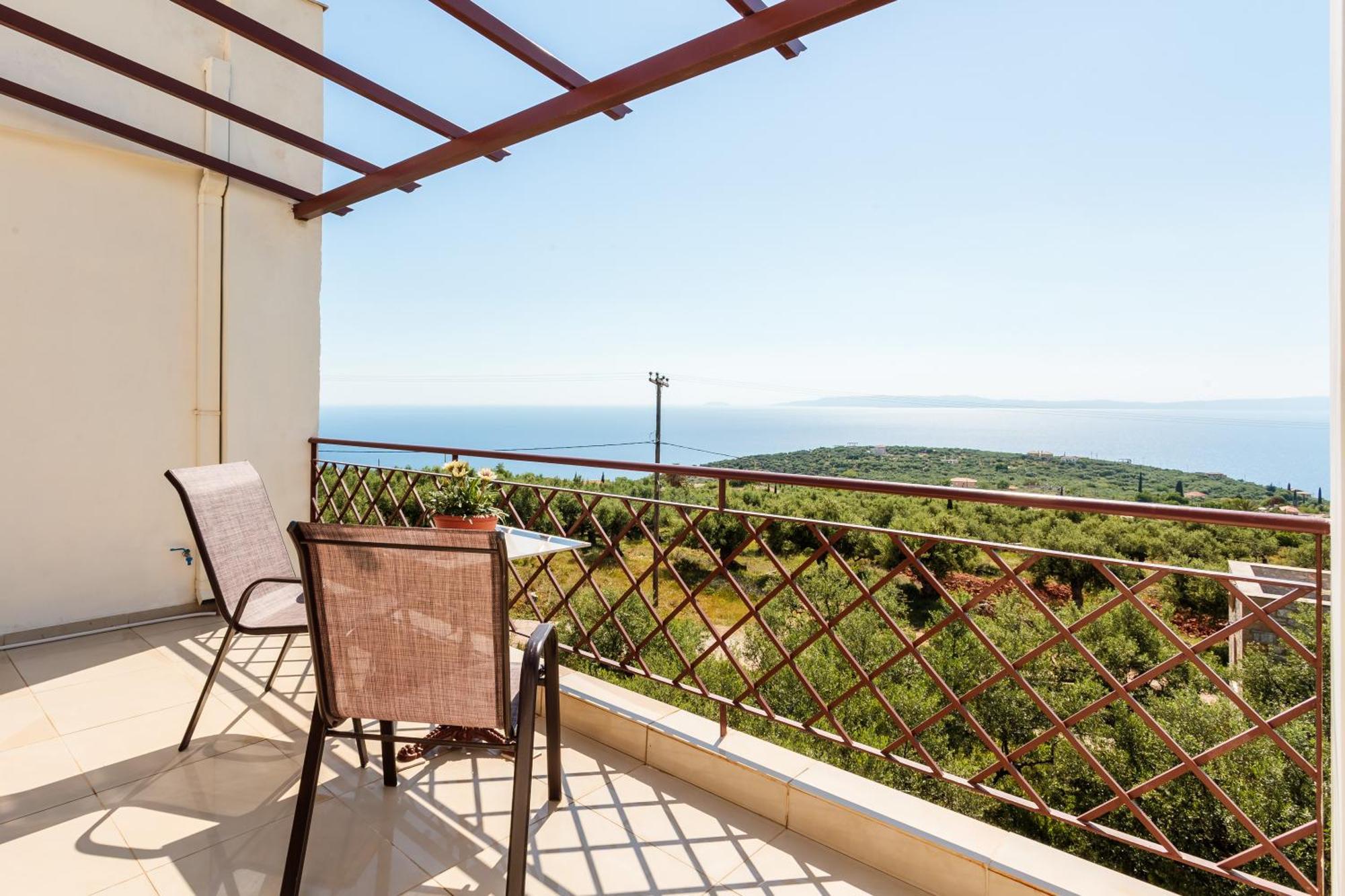 Villa Armonia, Sunset View And Relaxing Beach Vibe Proástion Екстериор снимка